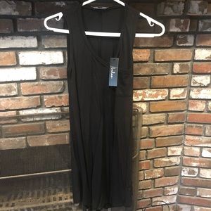 Black swing dress